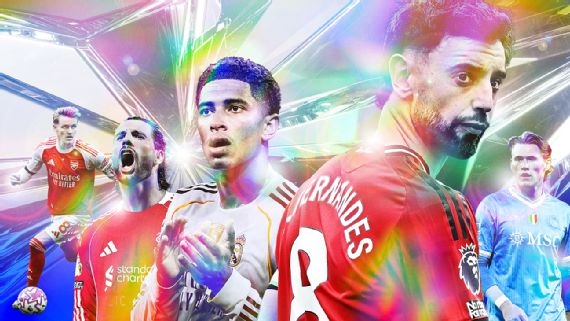 ESPN前腰榜:B费居首,21助攻破英超纪录 ESPN前腰榜:B费居首,21助攻破英超纪录